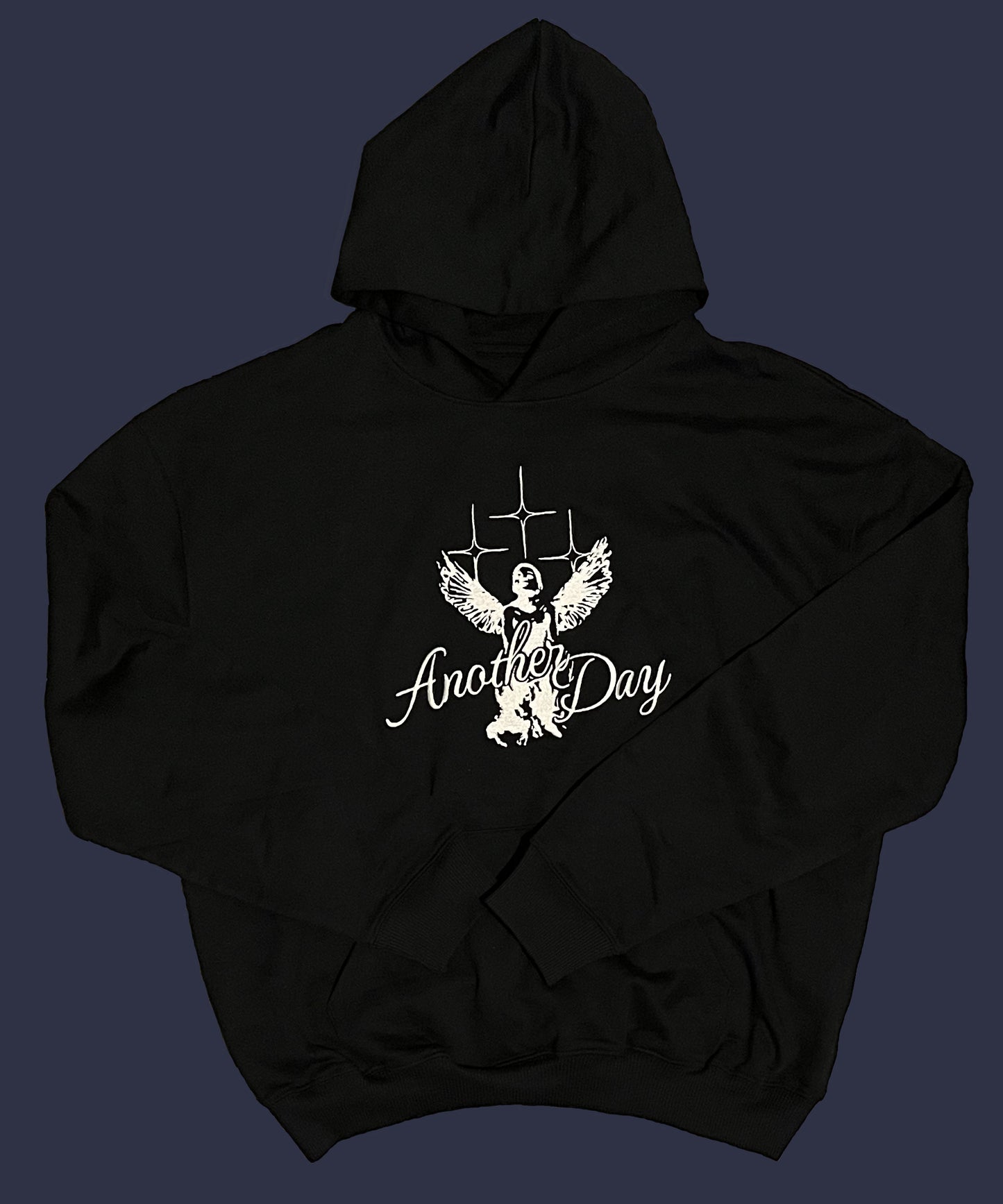 DAY 1 WINGS HOODIE BLACK